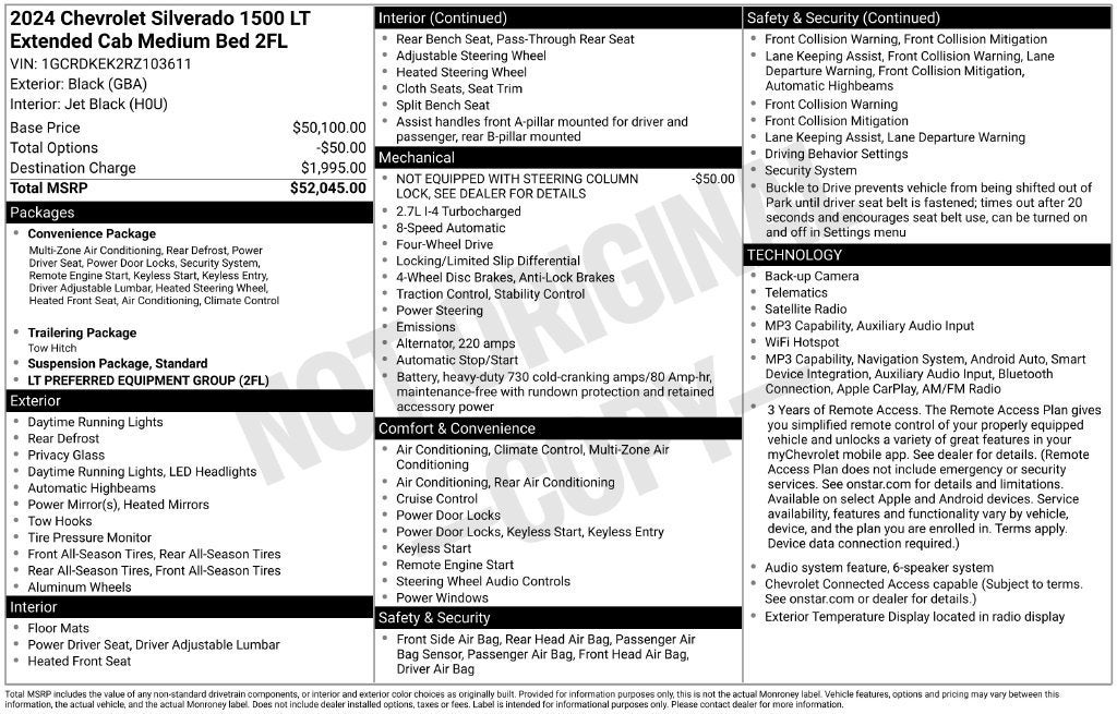 chevrolet silverado 1500 2024 1GCRDKEK2RZ103611 image chevrolet silverado 1500 2024 1GCRDKEK2RZ103611 image
